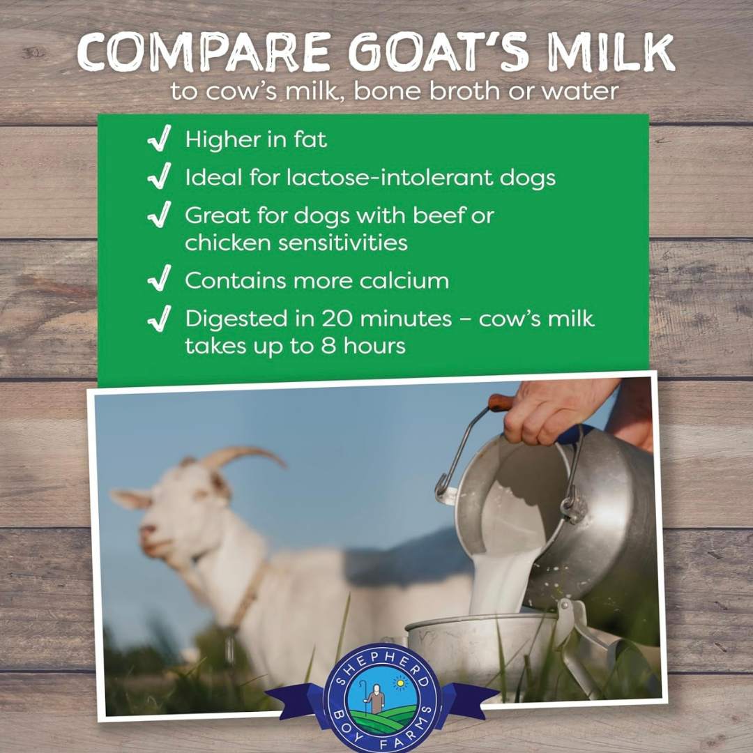 Shepherd Boy Farms Freeze-Dried Raw Goat's Milk | Super Greens Blend