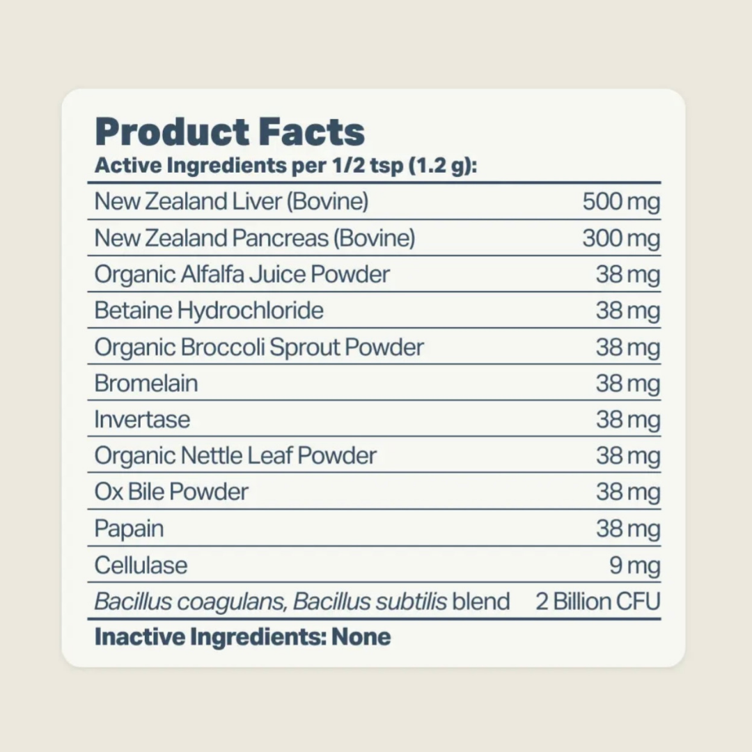 Four Leaf Rover Digest | Digestive Enzymes