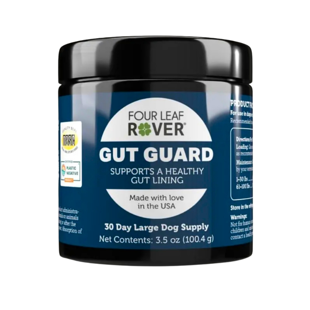 Four Leaf Rover Gut Guard | Natural Support for Irritated + Leaky Gut