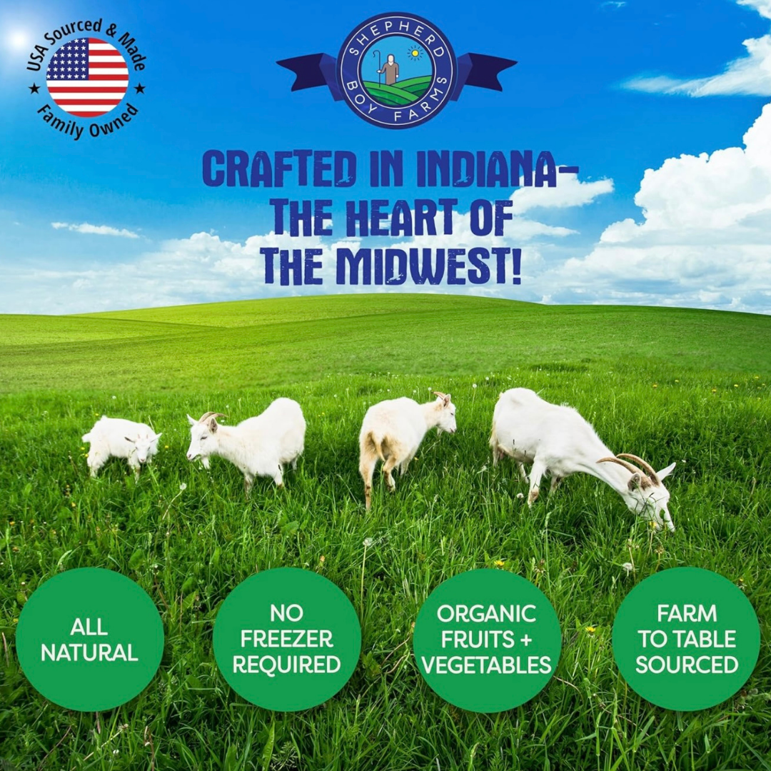 Shepherd Boy Farms Freeze-Dried Raw Goat's Milk | Super Greens Blend