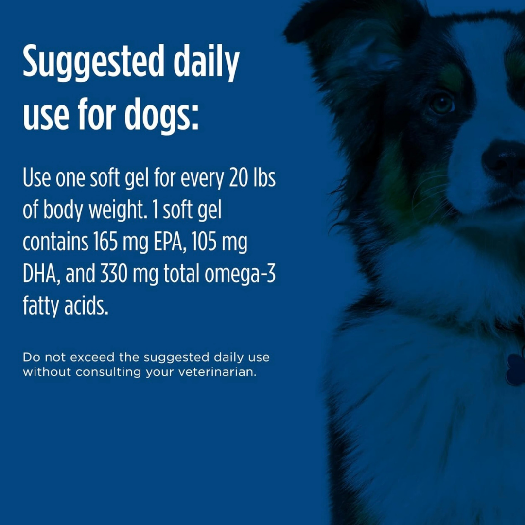 Nordic Naturals Omega-3 Pet Soft Gels | High-Quality + Sustainably Sourced Fish Oil