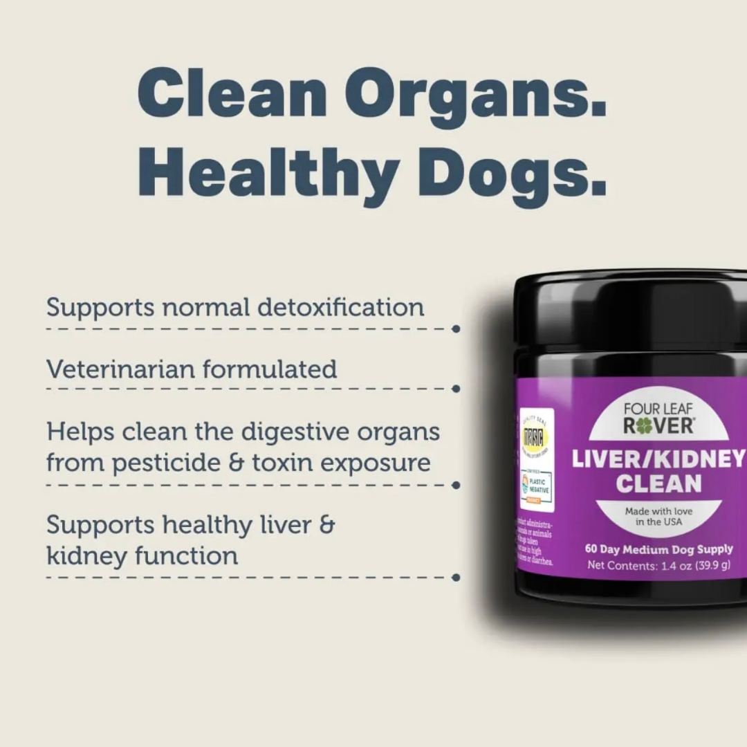 Four Leaf Rover Liver/Kidney Clean | Natural Detox Support