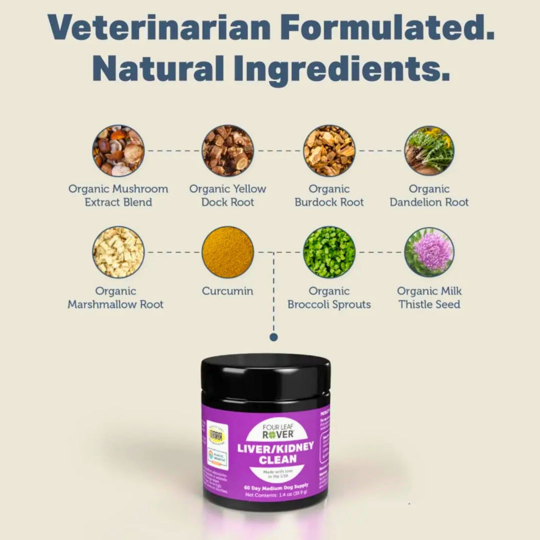 Four Leaf Rover Liver/Kidney Clean | Natural Detox Support
