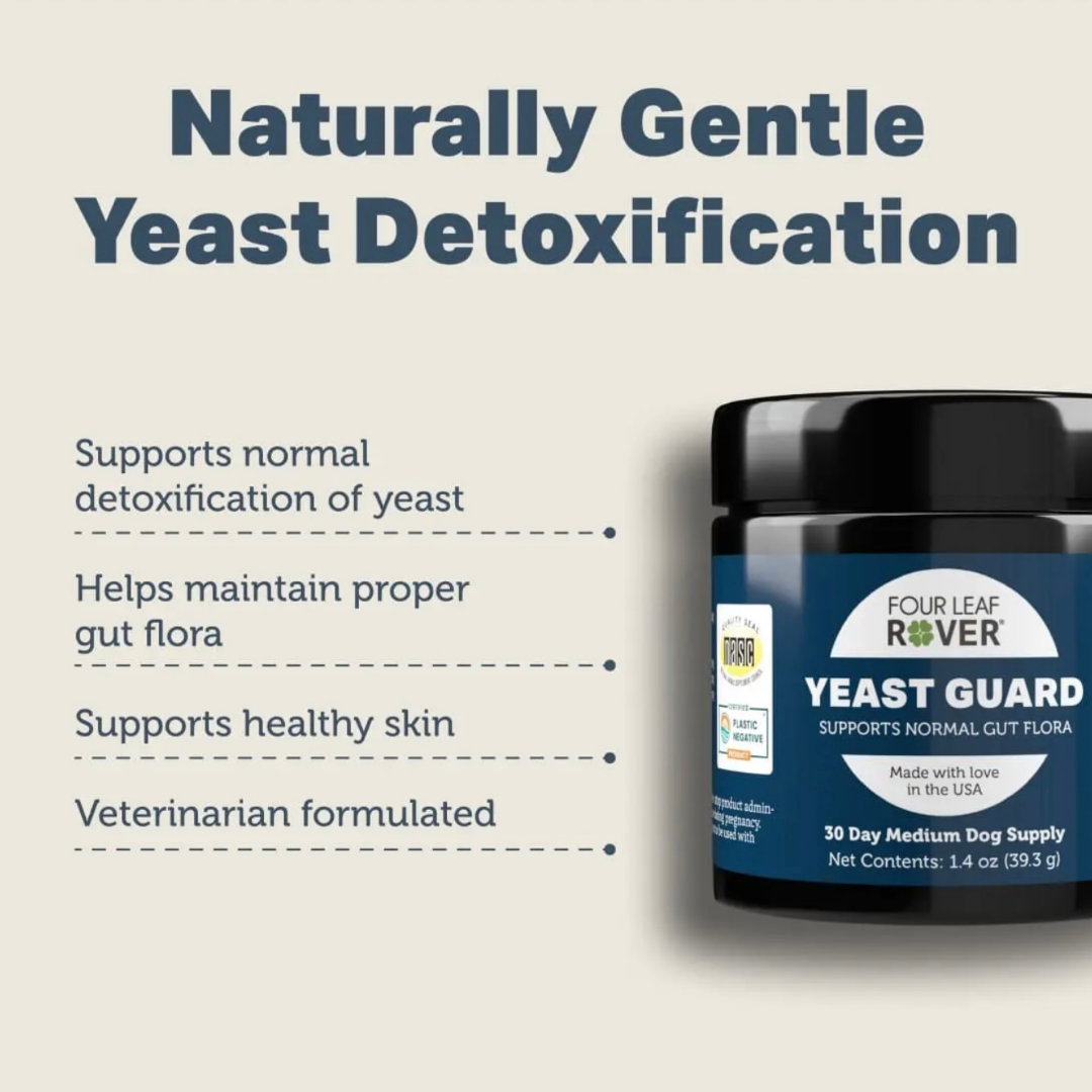 Four Leaf Rover Yeast Guard | Natural Anti-Fungal + Yeast Support