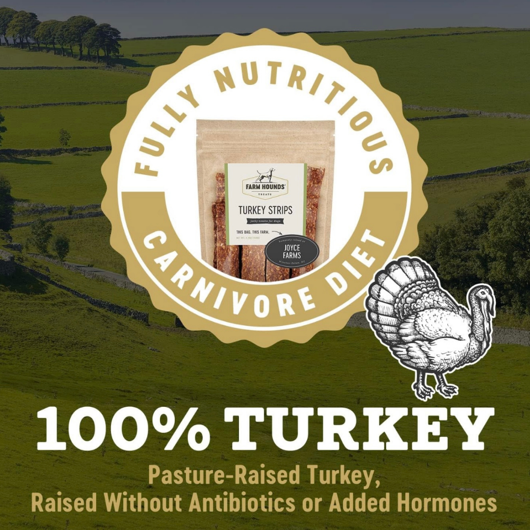 Farm Hounds Turkey Strips