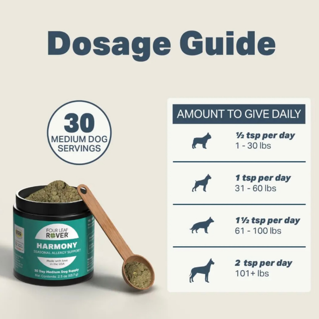 Four Leaf Rover Harmony | Seasonal Allergy Support + Skin Health