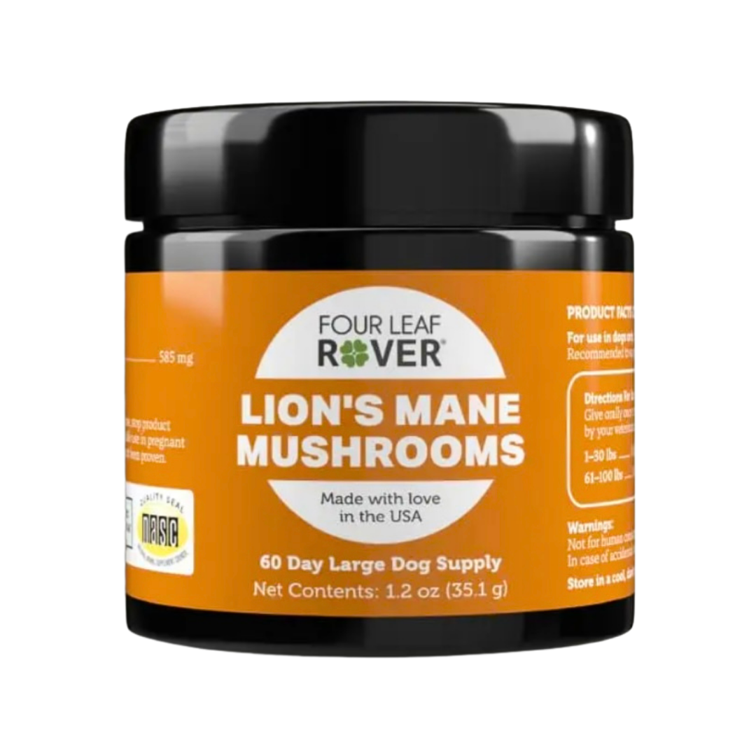 Four Leaf Rover Organic Lion’s Mane Mushrooms