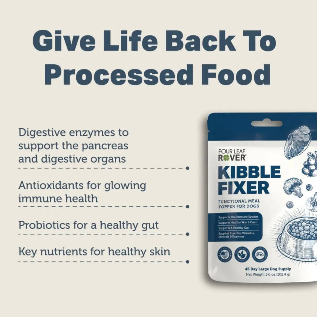 Four Leaf Rover Nutrient-Dense Food Topper | Kibble Fixer