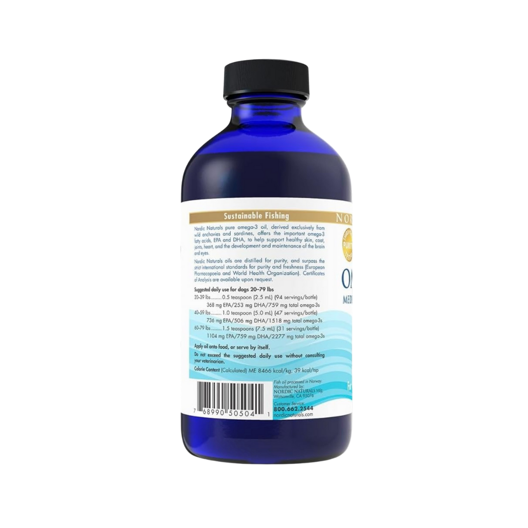 Nordic Naturals Omega-3 Pet | High-Quality + Sustainably Sourced Fish Oil