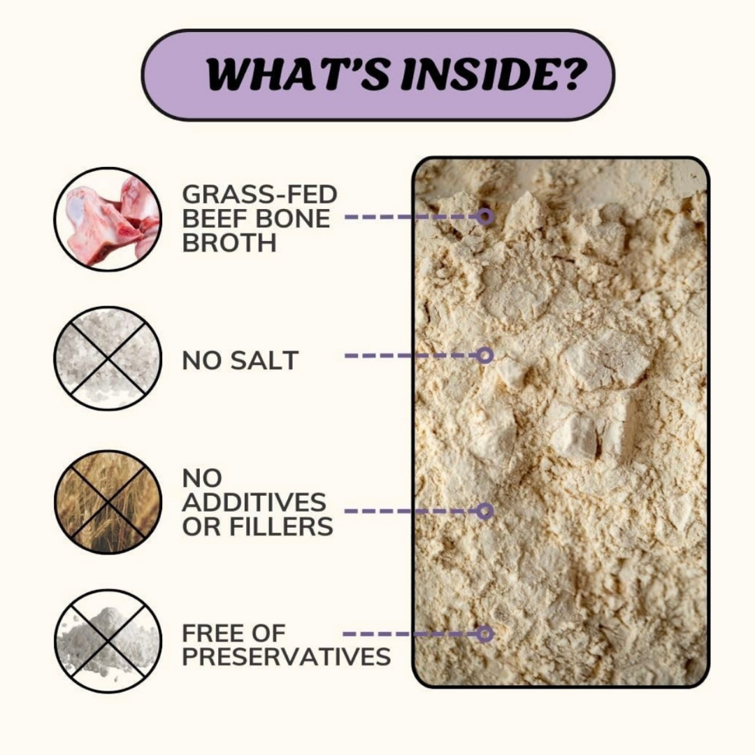 Fido’s Dehydrated Simply Bone Broth Powder