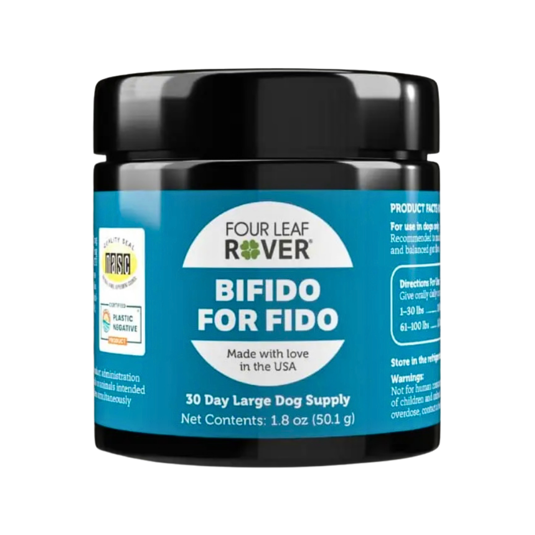 Four Leaf Rover Bifido For Fido | Multi-Strain Probiotic