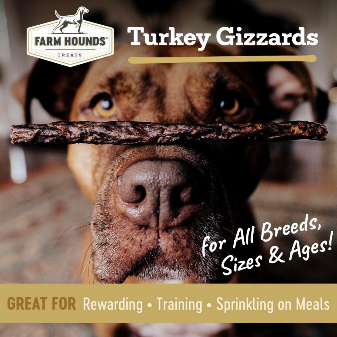 Farm Hounds Turkey Gizzard Sticks
