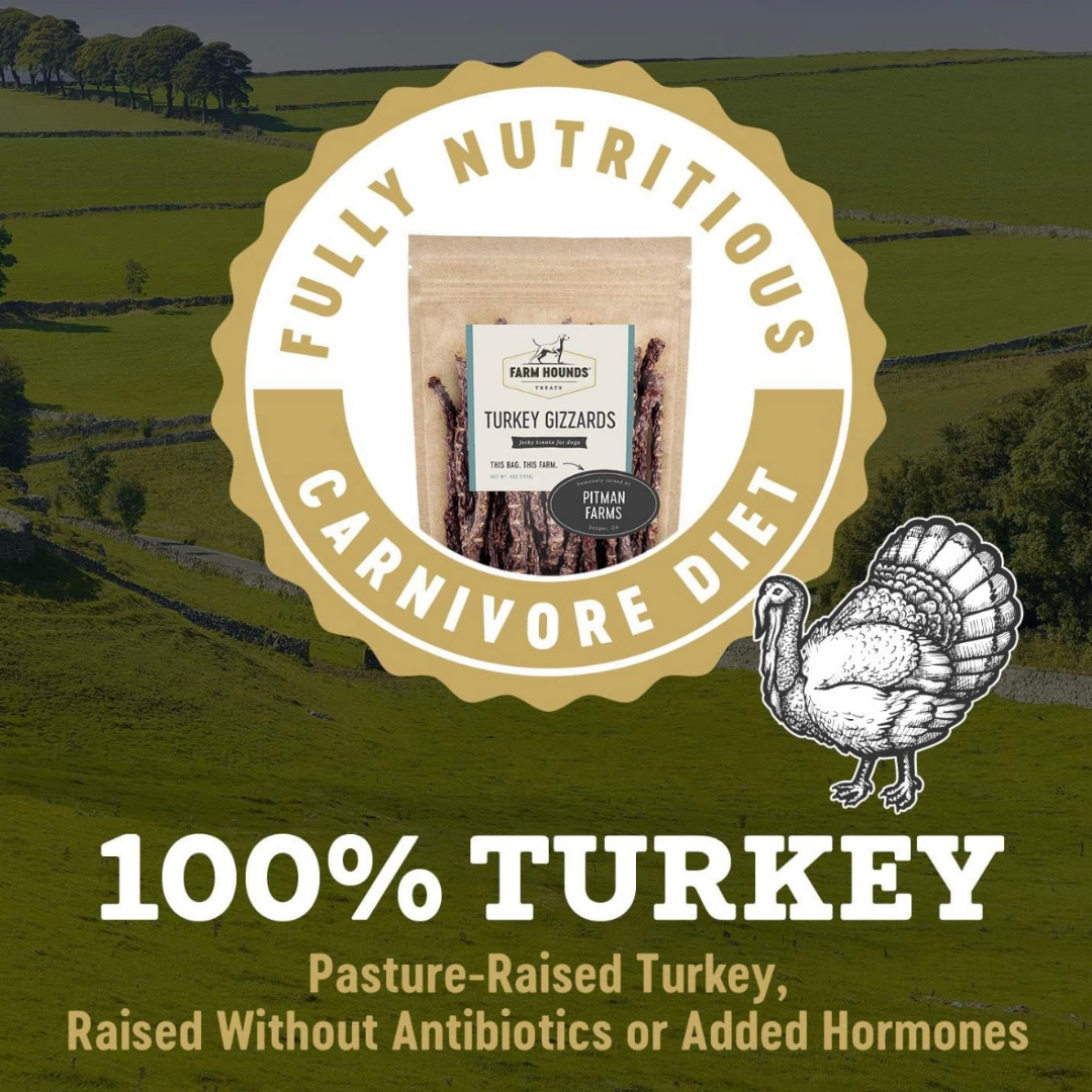 Farm Hounds Turkey Gizzard Sticks