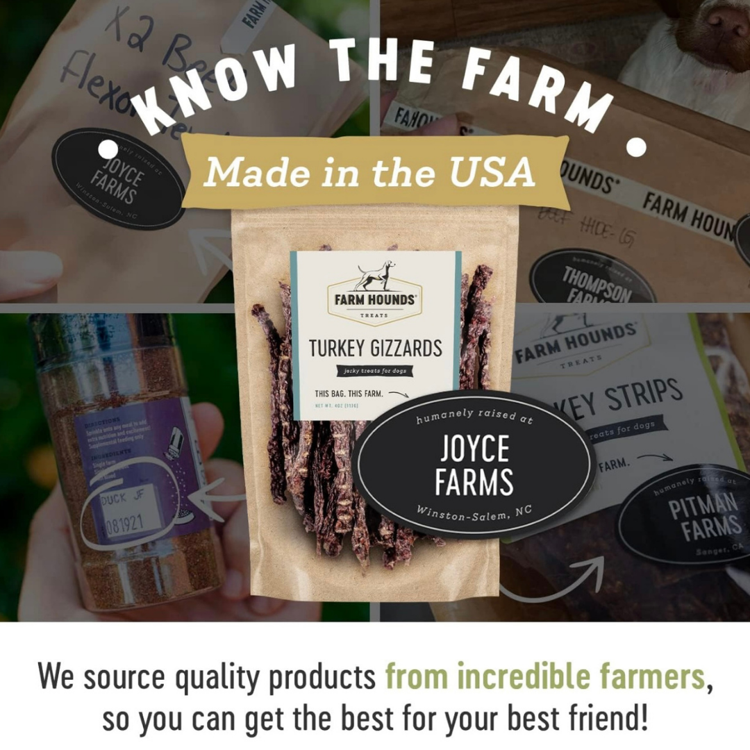 Farm Hounds Turkey Gizzard Sticks