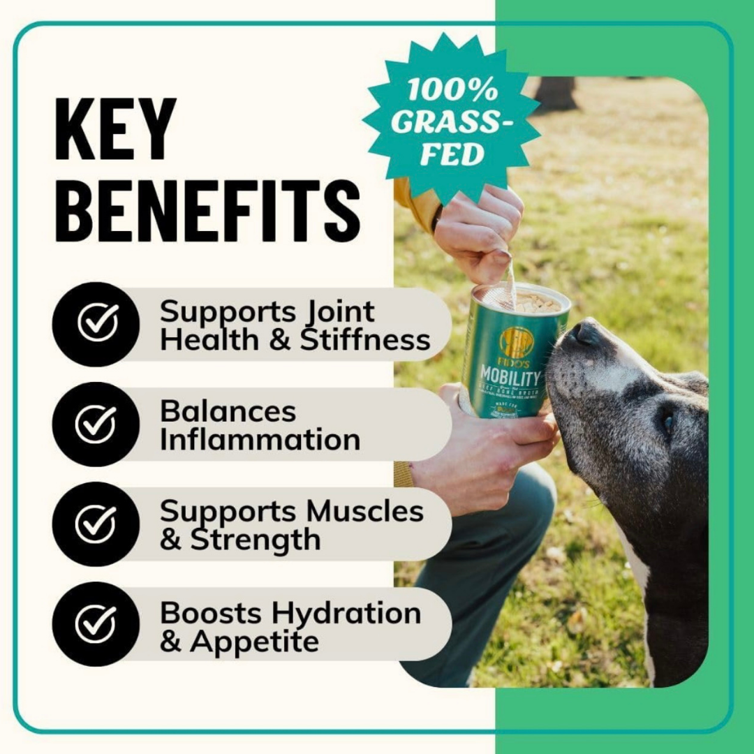 Fido’s Dehydrated Bone Broth Powder | Mobility