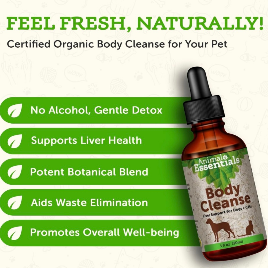 Animal Essentials Body Cleanse | Gentle Herbal Detox