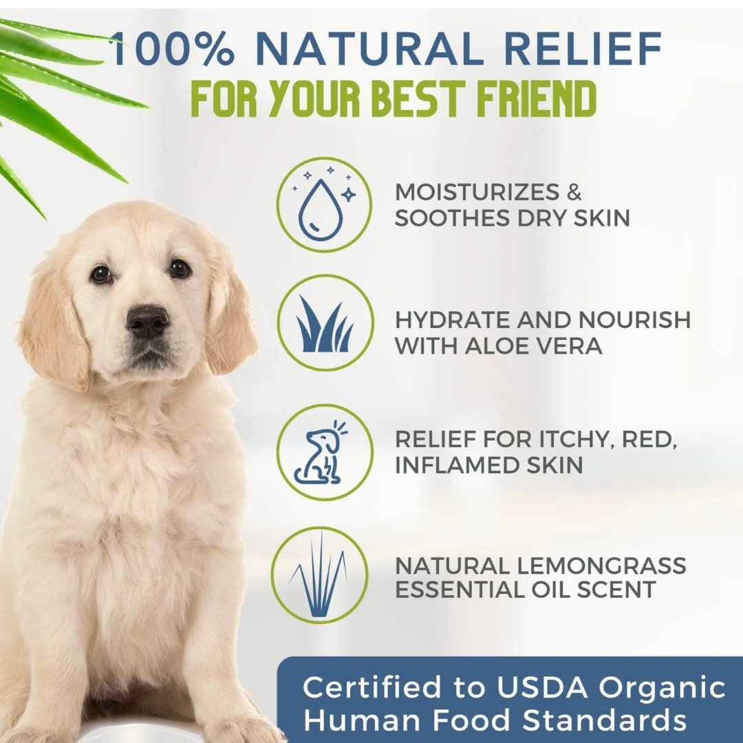 4-Legger Organic Shampoo | Lemongrass + Aloe