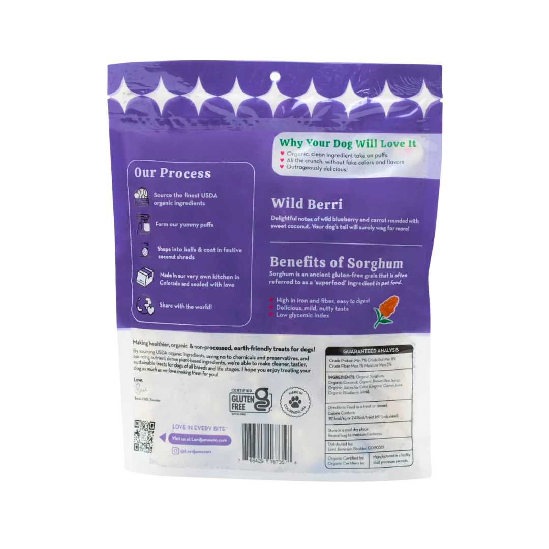 Lord Jameson Organic Love Puffs | Wild Berri