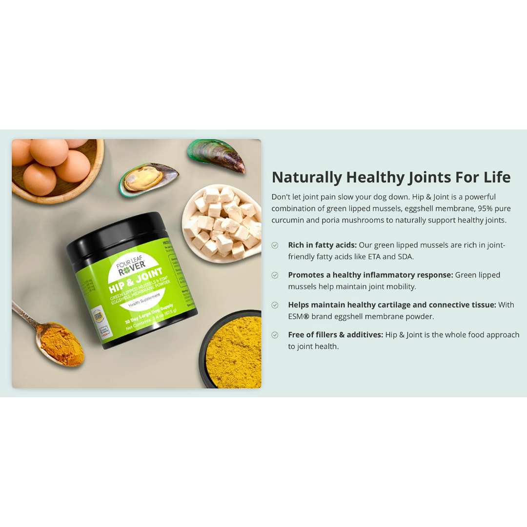Four Leaf Rover Hip & Joint | Mobility + Joint Support