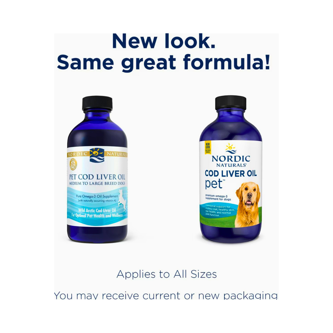 Nordic Naturals Pet Cod Liver Oil | High-Quality + Sustainably Sourced