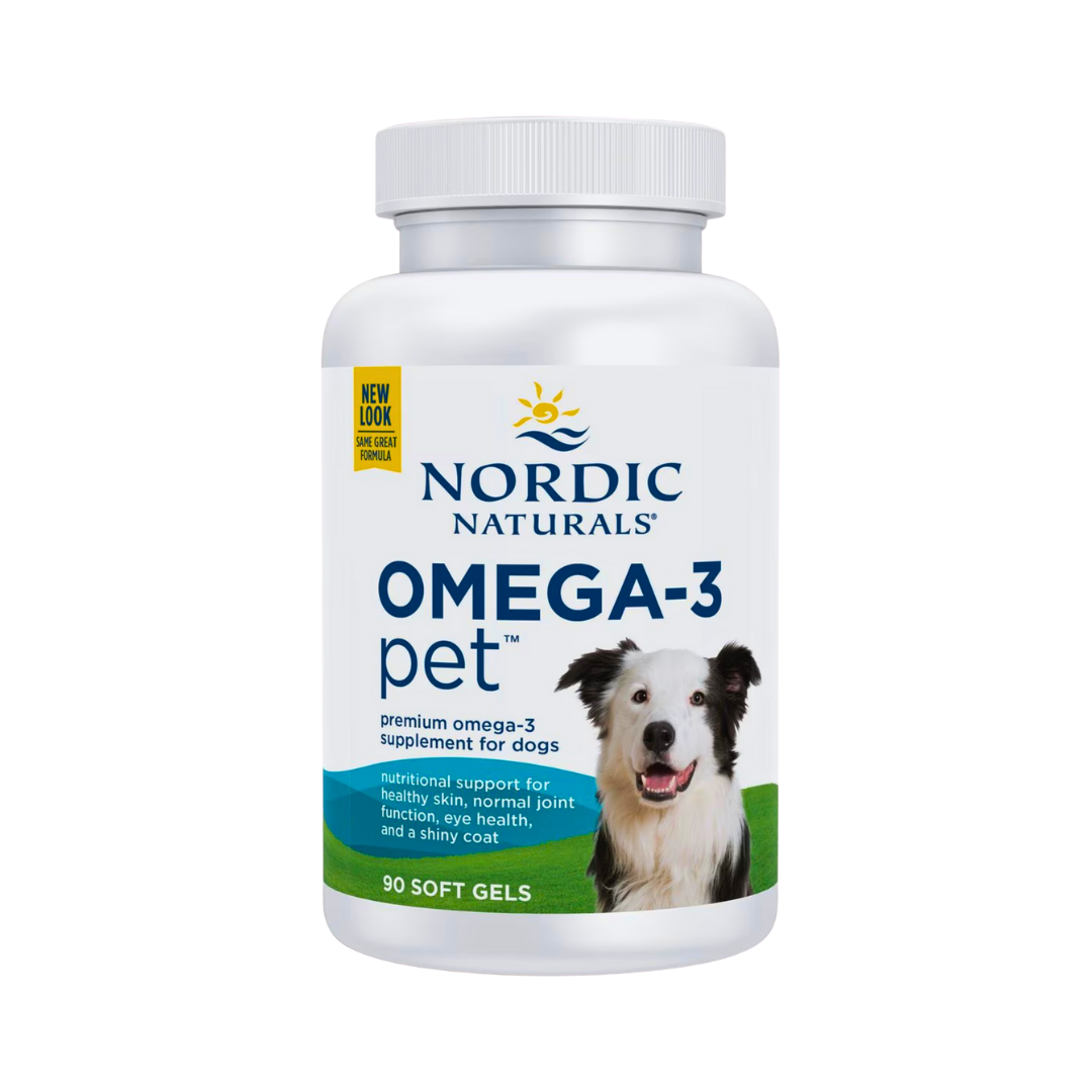 Nordic Naturals Omega-3 Pet Soft Gels | High-Quality + Sustainably Sourced Fish Oil
