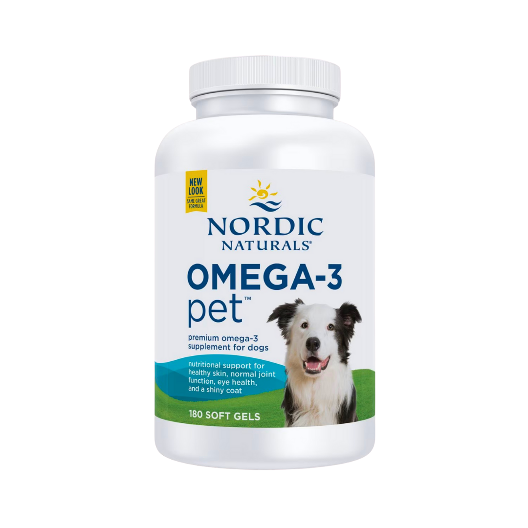 Nordic Naturals Omega-3 Pet Soft Gels | High-Quality + Sustainably Sourced Fish Oil