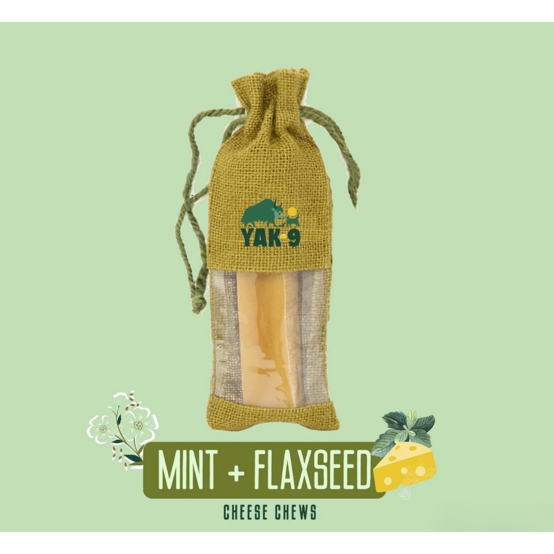 Yak9 Yak Chew | Mint + Flaxseed