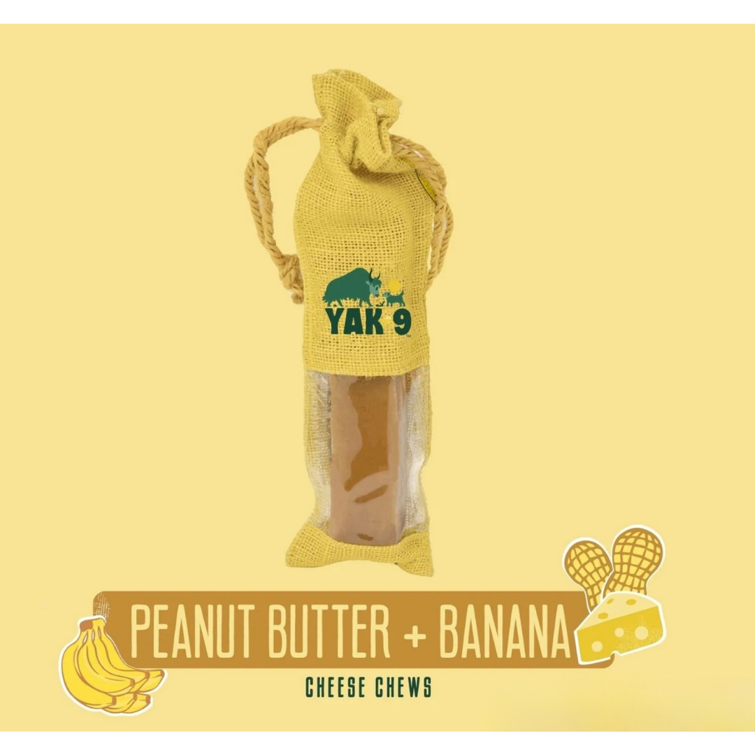 Yak9 Yak Chew | Peanut Butter + Banana
