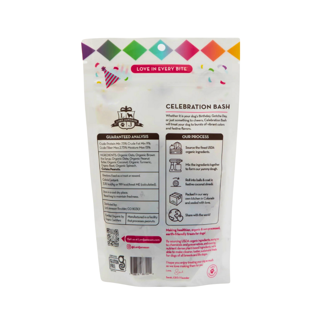 Lord Jameson Organic Treats | Celebration Bash