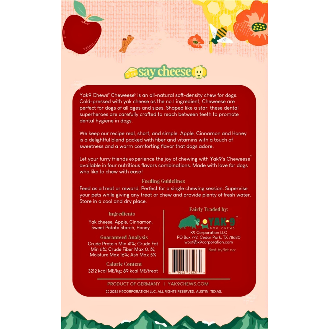 Yak9 Cheweese Yak Cheese Churros | Apple Cinnamon