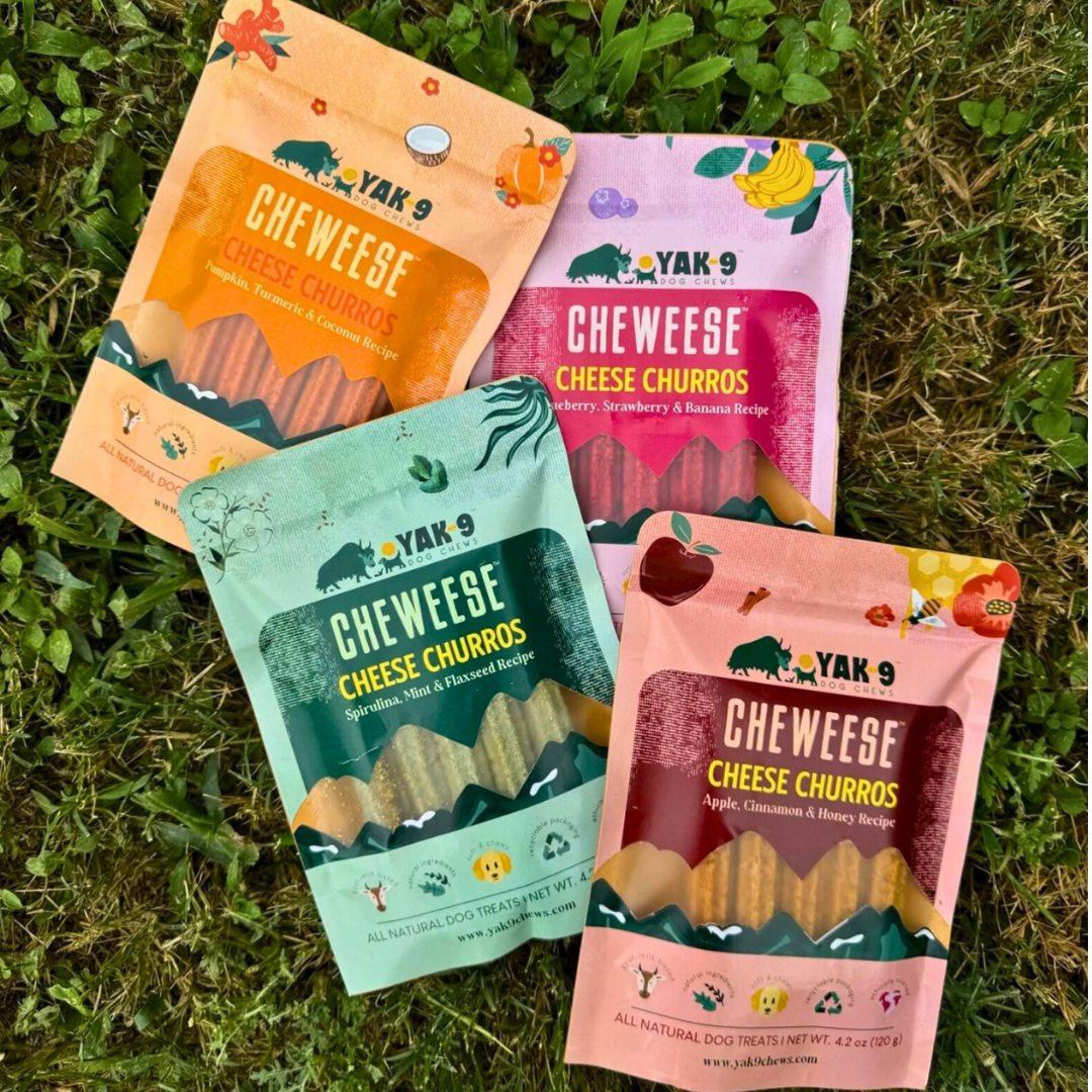 Yak9 Cheweese Yak Cheese Churros | Blueberry Strawberry Banana