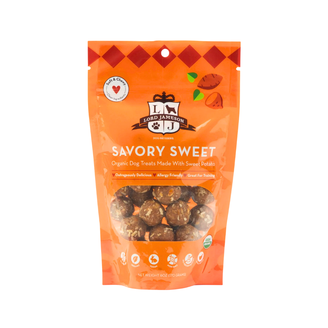 Lord Jameson Organic Treats | Savory + Sweet