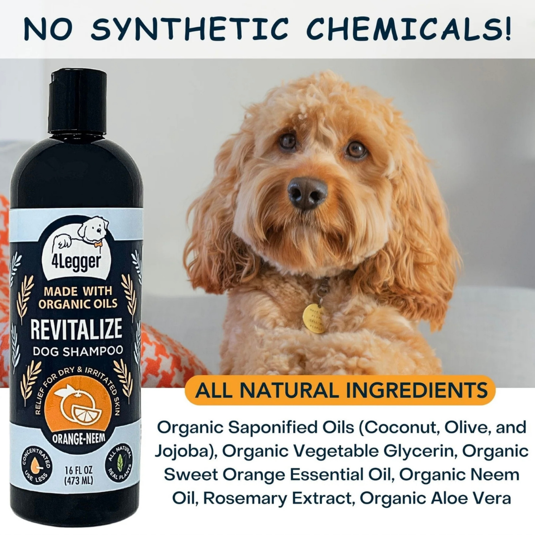 4-Legger Organic Shampoo Revitalize | Neem