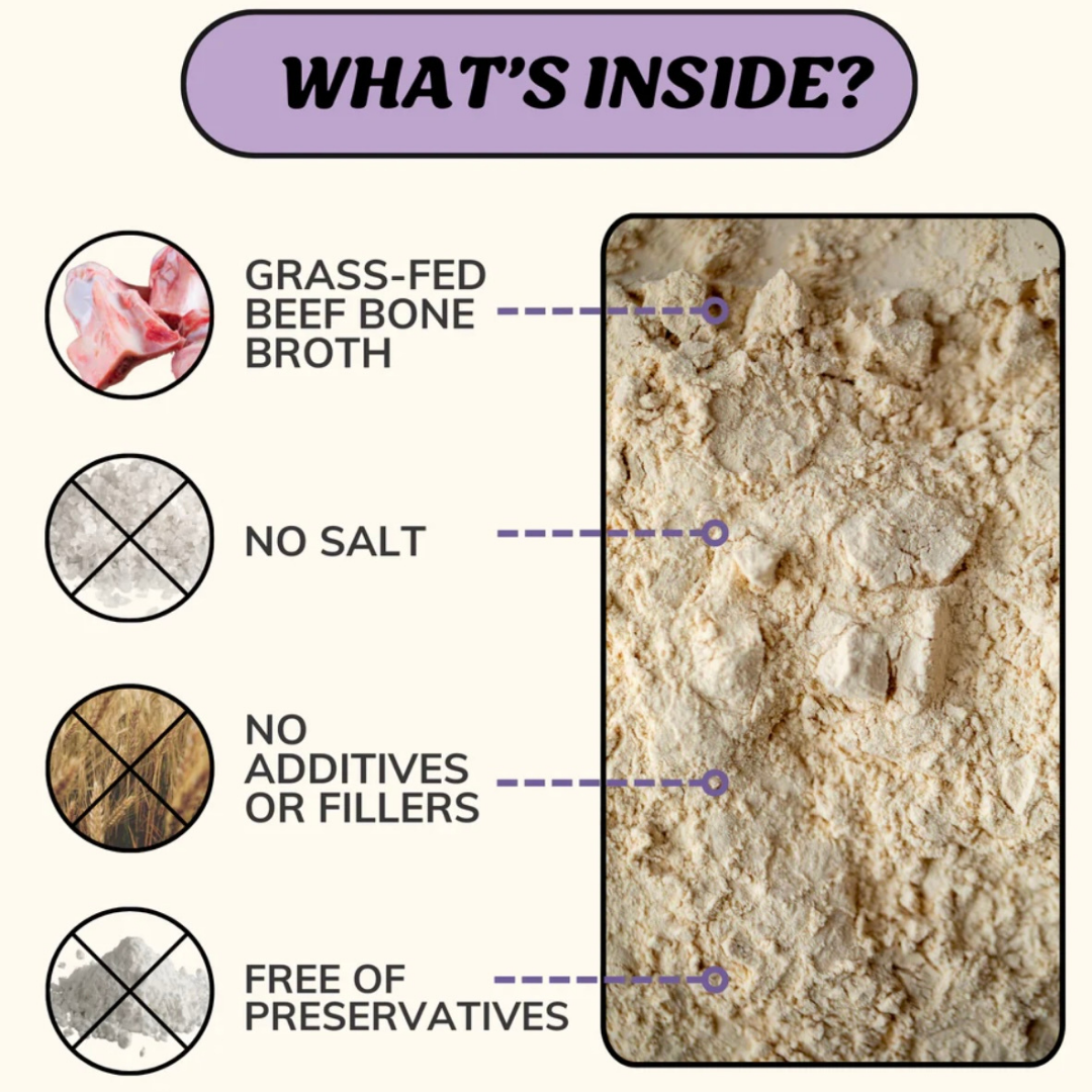 Fido’s Dehydrated Simply Bone Broth Powder