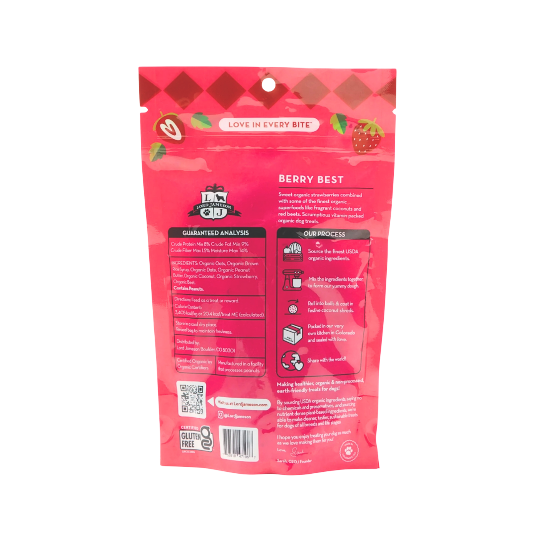 Lord Jameson Organic Treats | Berry Best