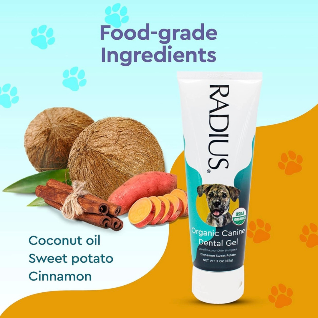 Radius Organic Dog Toothpaste | Natural Dental Care