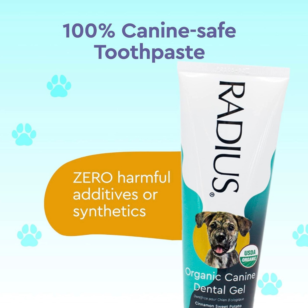 Radius Organic Dog Toothpaste | Natural Dental Care