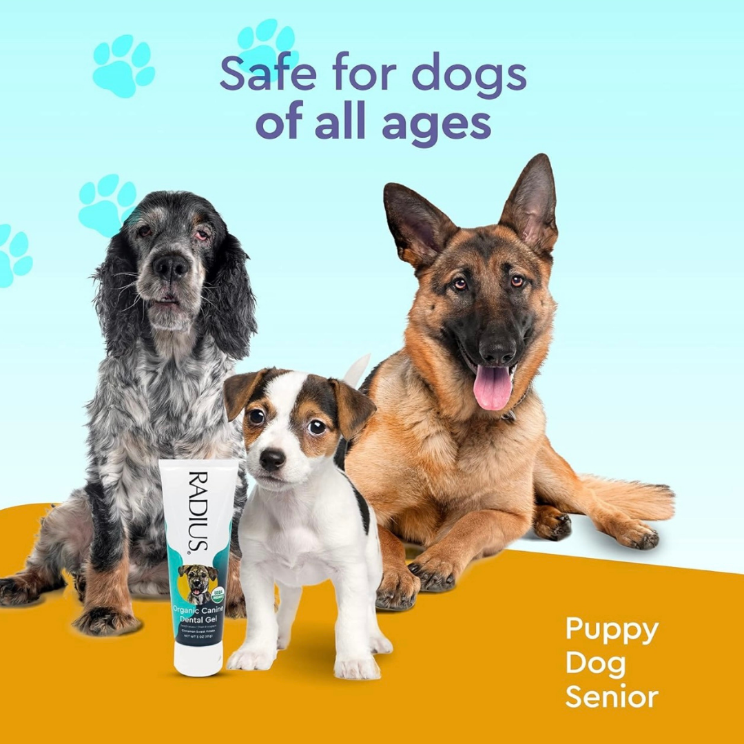 Radius Organic Dog Toothpaste | Natural Dental Care