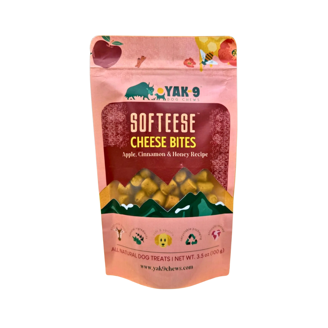 Yak9 Softeese Yak Cheese Bites | Apple Cinnamon