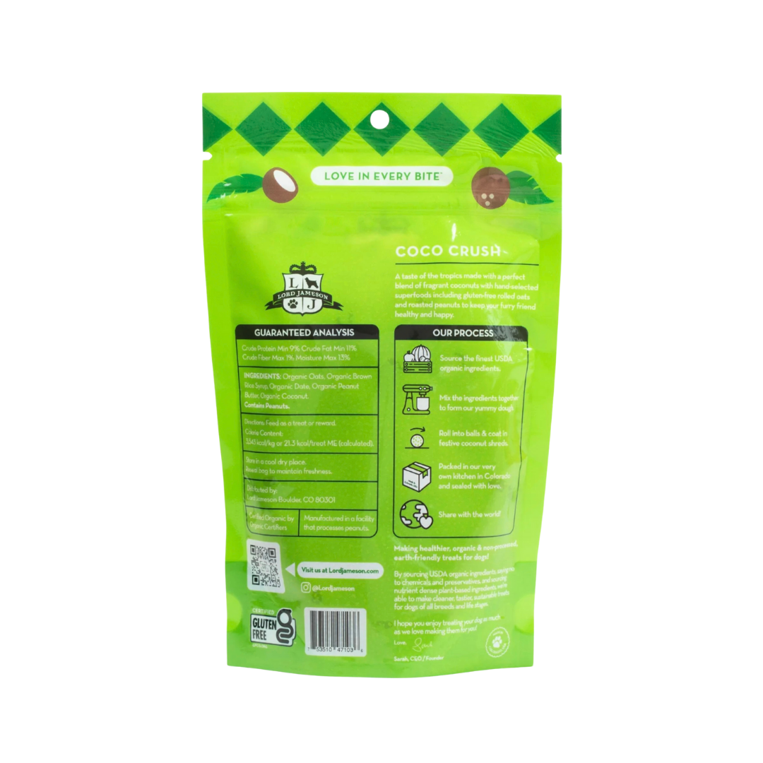 Lord Jameson Organic Treats | Coco Crush