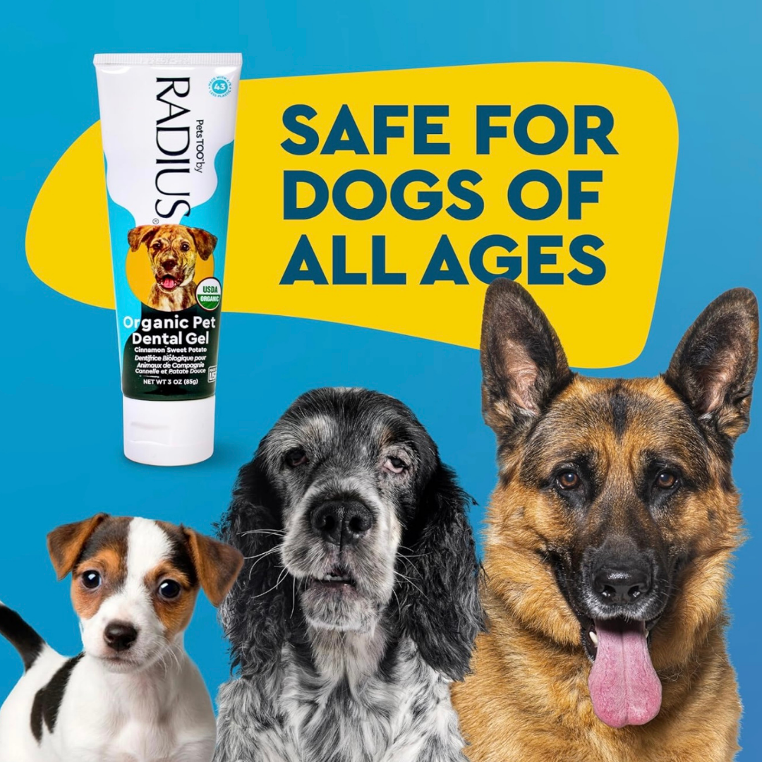 Radius Organic Dog Toothpaste | Natural Dental Care