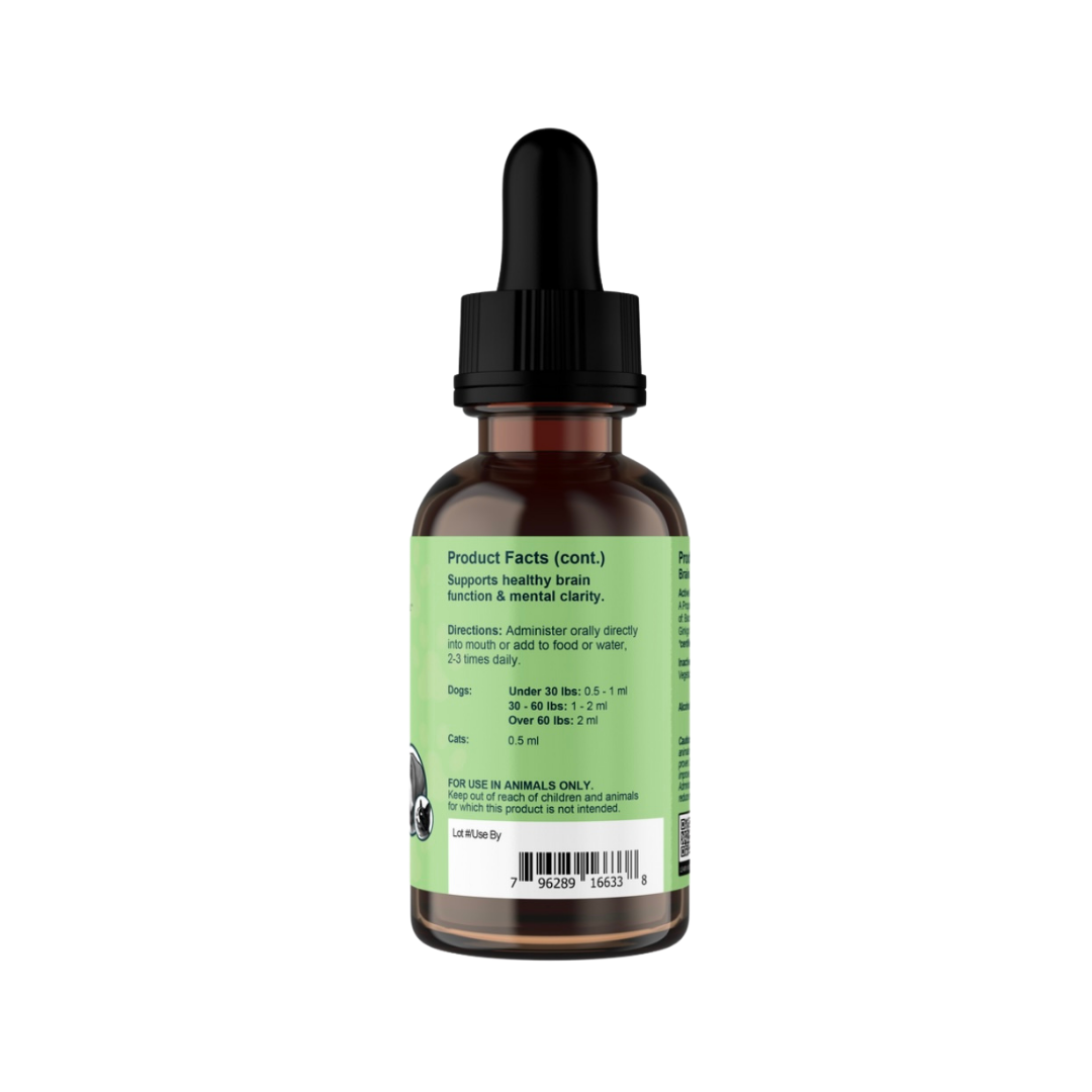 Animal Essentials Brain Awake | Natural Cognitive + Nerve Support