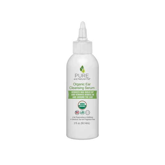 Pure and Natural Pet Organic Ear Cleansing Serum