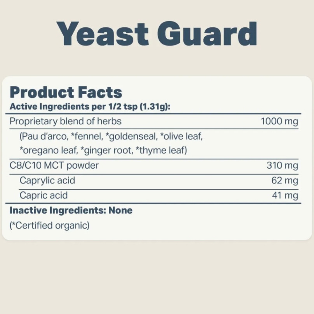 Four Leaf Rover Yeast Guard Plus | Natural Yeast Detox