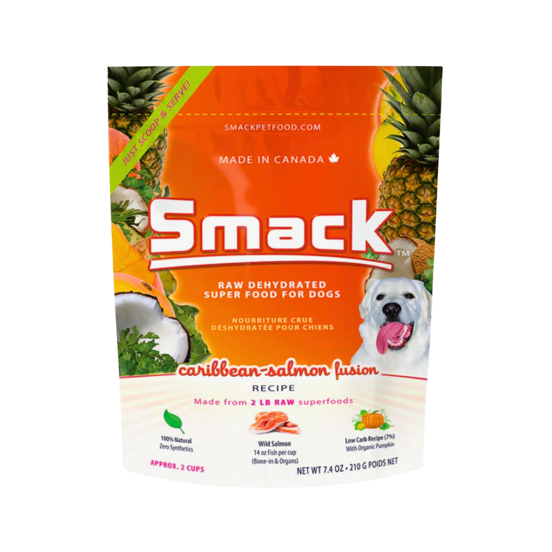 Smack Raw Dehydrated Superfood | Caribbean-Salmon Fusion