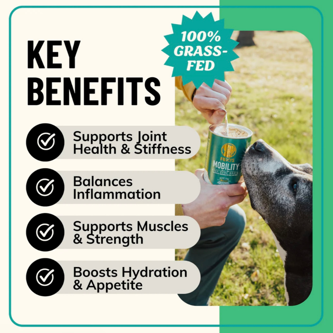 Fido’s Dehydrated Bone Broth Powder | Mobility