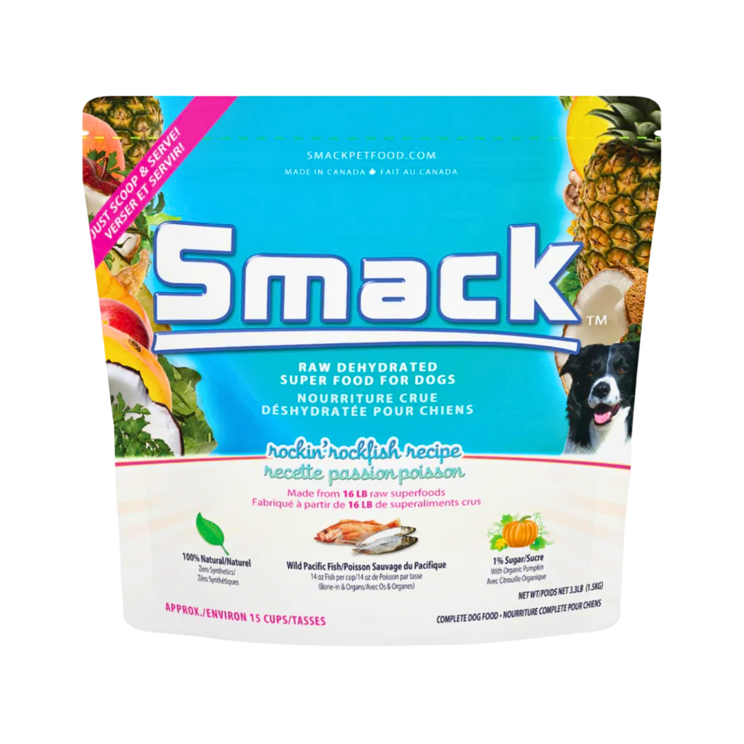Smack Raw Dehydrated Superfood | Rockin' Rockfish