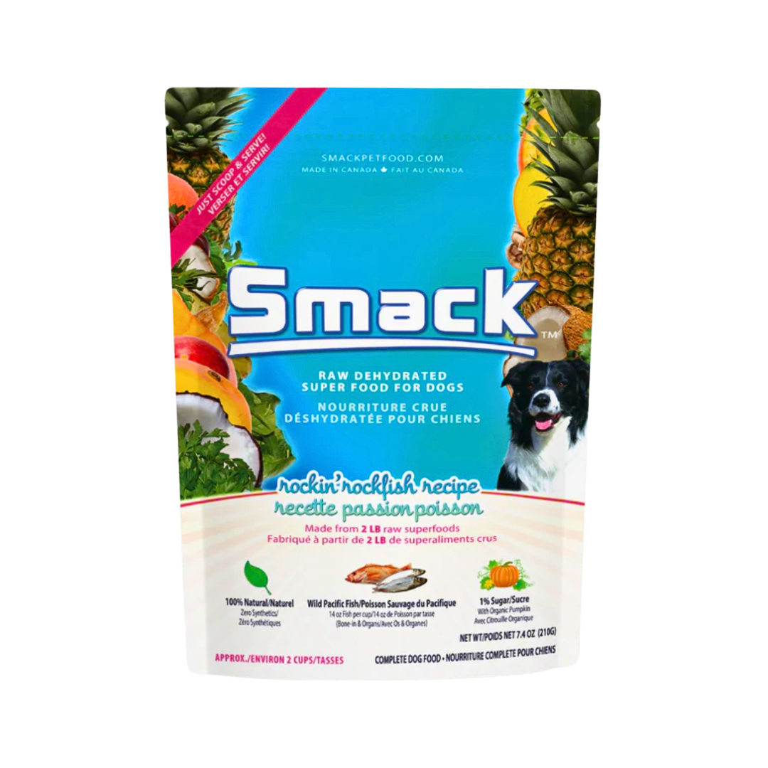 Smack Raw Dehydrated Superfood | Rockin' Rockfish