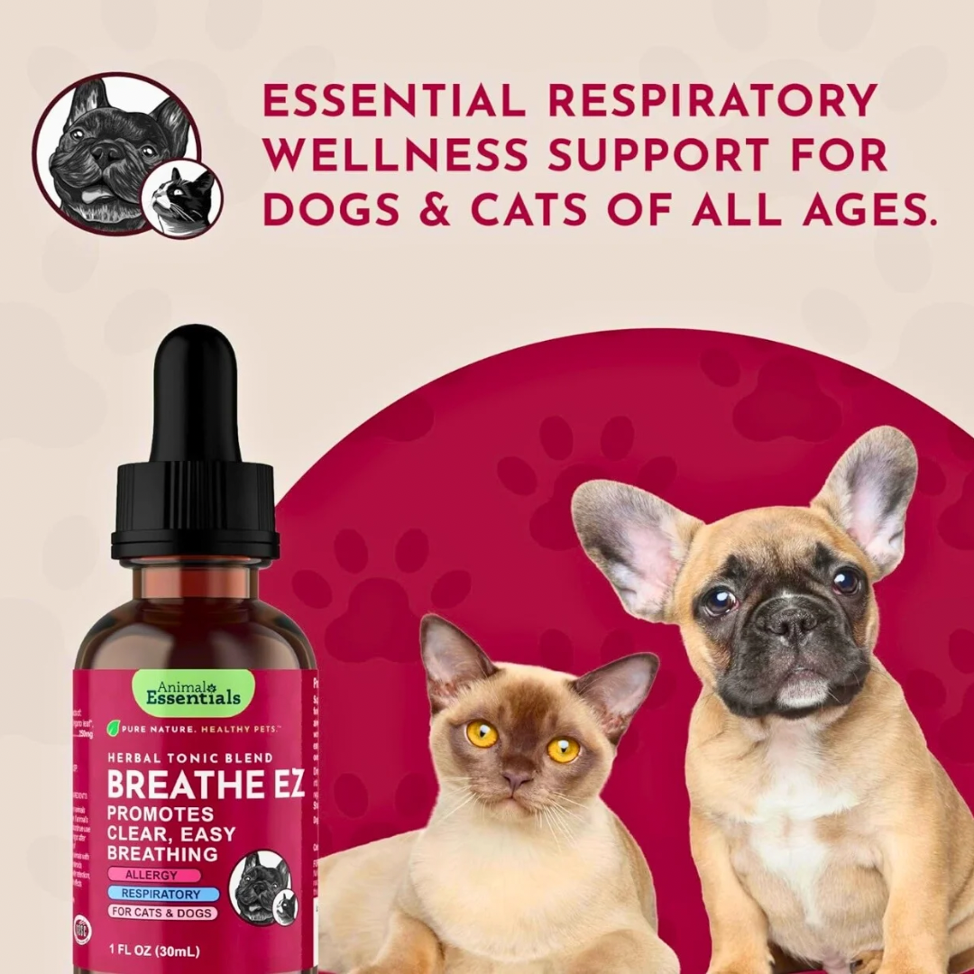 Animal Essentials Breathe EZ | Natural Respiratory + Allergy Relief
