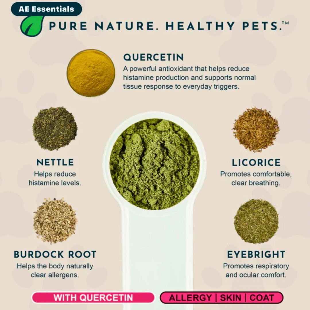 Animal Essentials Seasonal Allergy Powder | Natural Histamine + Allergy Relief